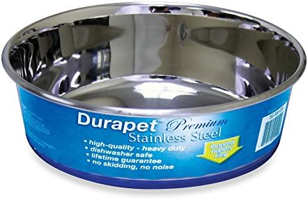 Durapet® 3-Quart Premium Stainless Steel Pet Bowl