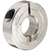 Climax Metal One-Piece Clamping Shaft Collar, Aluminum