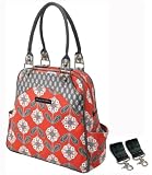 Petunia Pickle Bottom Delightful Dahlia Sashay Satchel with Stroller Clips