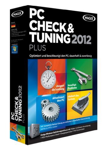 MAGIX PC Check & Tuning 2012 Plus – Lizenz für 3 Arbeitsplätze