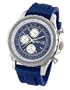 Akribos XXIV Men's AKG204-BLU 'Centurian' Multi Functioning WatchBlue