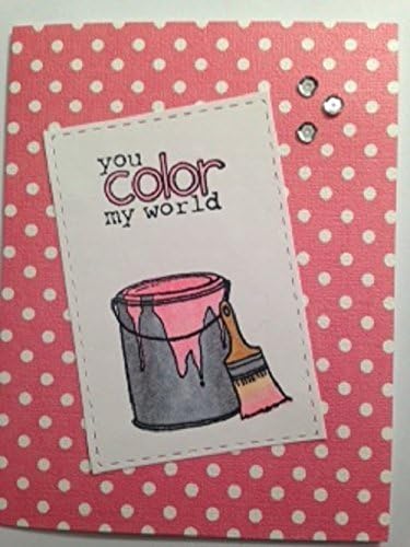 You Color My World Card