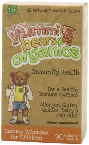 Yummi Bears Organics Immunity Shield, 90 Gummi Bears by Yummi Bears Organics