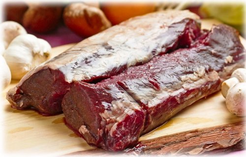 ジビエ 北海道特産 えぞ鹿ロース肉 冷凍1.0kg