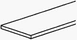 1/8x1-1/2x36FLT ALU Bar