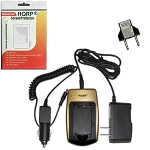 Hqrp Smart Battery Charger For Polaroid T1031