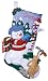 Bucilla 85436 Felt Aplique Stocking- Golf Snowman