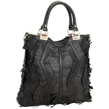 Melie Bianco Heather Fringe Tote