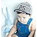 Marca west Unisex Baby Kid Child Toddler Baseball Sun Protection Beanie Cap Hat Navy Blue