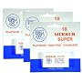 3 Pack Merkur Double Edge Razor Blades, Box of 10