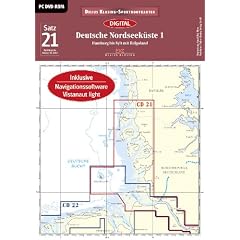 Sportbootkarten: Satz 21: Hamburg bis Sylt mit Helgoland (Ausgabe 2012)