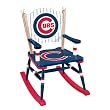 Chicago Cubs MLB Wooden Rocking Chair