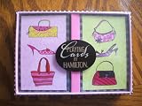 2 Deck Hamilton Bridge Playing Cards Purse Shoe Hi-heel Fasion