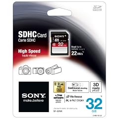 Sony SF32NX Class 10 SD 32GB Flash-Speicherkarte