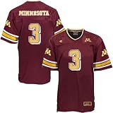 Minnesota Golden Gophers #3 Maroon Toddler Replica Football Jersey