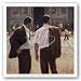 Two Gentlemen in Milan by Aldo Balding 18"x18" Art Print Poster