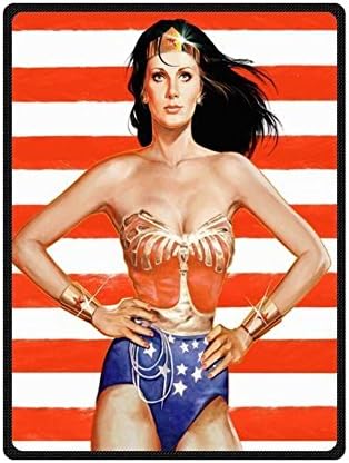 Godes You Senl Blanket Wonder Woman Custom Blanket 40In X 50In (Large)