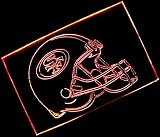 NFL- San Francisco 49ers Helmet Neon Light Sign (Red)