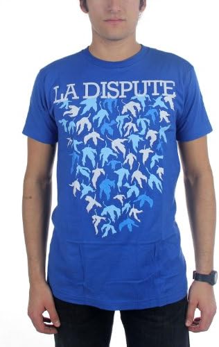 Licensed LA DISPUTE Band Leaves Falling Logo Progressive Rock T-Shirt S NEW