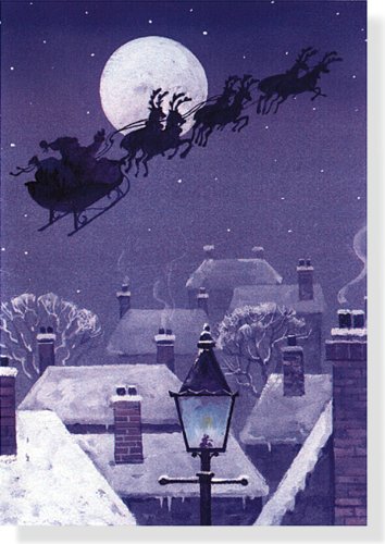 Over the Rooftops Holiday Boxed Cards (Christmas Cards, Holiday Cards, Greeting Cards) (Small Boxed Holiday Cards)