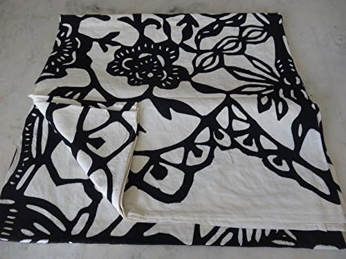 Applique Quilt Butterfly Queen Bed Cover Bedspread Throw Kantha Indian Tapestry