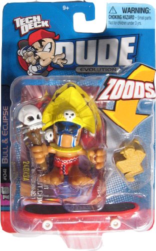 Childrens Toyshop  Toys : Dude with Zood Z6 Bull and Eclipse #041