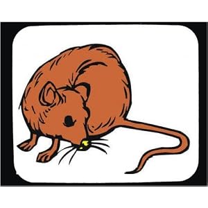 Decorated Mouse Pad with Europe, mouse, rodent, rat, animal, Norway