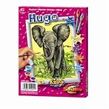 Eigenschaften Schipper 9280 445 / Schipper 9280 445 - Malen nach Zahlen Elefant Hugo, 13 x 18 cm