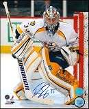 Pekka Rinne Nashville Predators Autographed/Hand Signed 8x10 White Jersey Photo