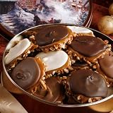 Holiday Tin of Asst Chocolate Bear Claws, 1lb.