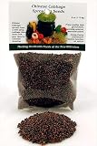 Chinese Cabbage Sprouting Seed – 1/4 Lbs (4 Oz.) – Perfect for Edible Seeds, Gardening, Hydroponics, Growing Salad Greens, Sprouts & Food Storage