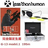 【less than human】レスザンヒューマン ゴルゴ13vsless than human golgo-1 col.195m 完全限定販売モデル サングラス 【正規品】 ゴルゴ13