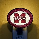 Memory COL-MSS-246 Art-Glass Nightlight-Mississippi St
