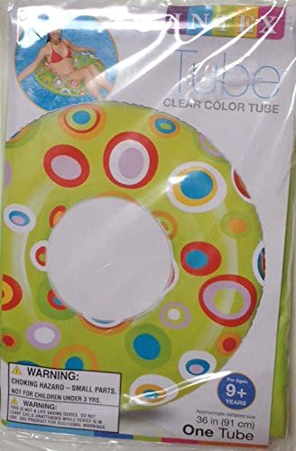 Intex Clear Color Tube - Green