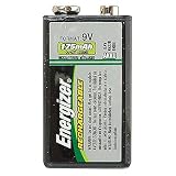 175 mah 9 Volt Rechargeable NiMH Energizer Battery