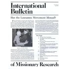 International Bulletin of Missionary Research (1-year auto-renewal)