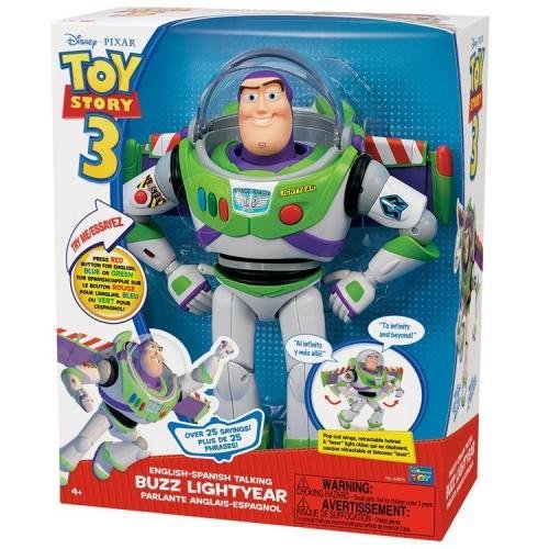 TS3 Buzz Lightyear English Spanish Talking Action Figure