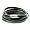 SilberDream Lederarmband schwarz Herren Leder Armband Echtleder LA1983S