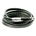 SilberDream Lederarmband schwarz Herren Leder Armband Echtleder LA1983S