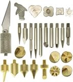 SE 25PC Woodburning Tip Set. Includes 10 Soldering Tips and