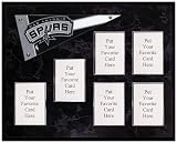 San Antonio Spurs Mini Pennant Plaque (No Cards)