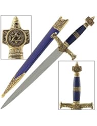Sports: King Solomon Medieval Crusader Dagger Blue - General Edge