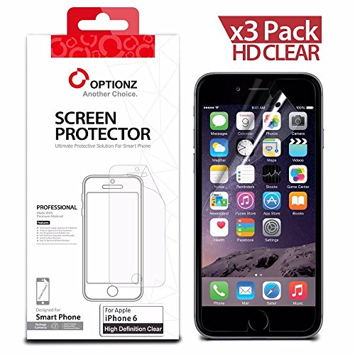 Apple iPhone 6 [3 pack] Highest Quality Premium Screen Protector 4.7