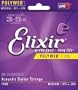 Elixir Strings Acoustic Guitar Strings, 6 String, Medium POLYWEB Coating