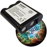 HQRP Phone Battery for Panasonic KX-TG2970B KX-TG5100 KX-TG5100M KX-TG5110M KX-TGA270S KX-TGA273S KX-TGA510M Cordless Telephone plus Coaster