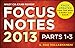 Wiley CIA Exam Review Focus Notes, Complete Set (Parts 1-3)