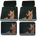 Scooby Doo Face 4 Pc Floor Mats Set