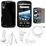 Black Fusion Thermoplastic Polyurethane Protective Dual Textured TPU Silico ....