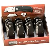 12pc Razor Knife Set in Countertop Display