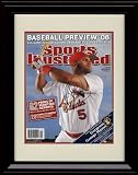 Framed Albert Pujols Sports Illustrated Autograph Print - 5/27/06 - St. Louis Cardinals